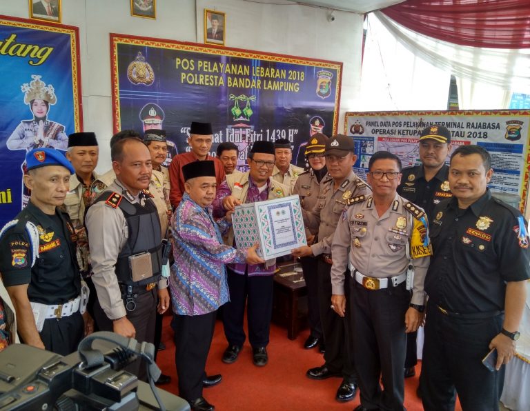 Kapolda Lampung Apresiasi LDII Peduli Posko Lebaran