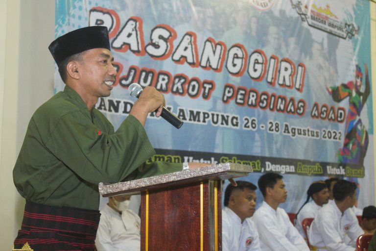 Ketua Pengprov ASAD Lampung: Jadilah Atlet yang Berkarakter