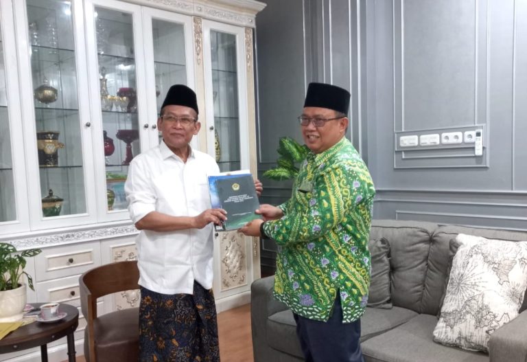 Silaturahmi DPW LDII Dengan Ketum MUI Lampung, Ketum MUI: Bangun sinergi dalam pembinaan umat.